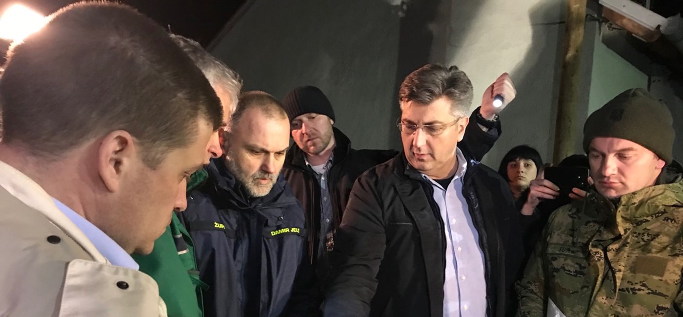 Predsjednik Vlade u Karlovcu obišao područja kojima prijeti ugroza od poplave